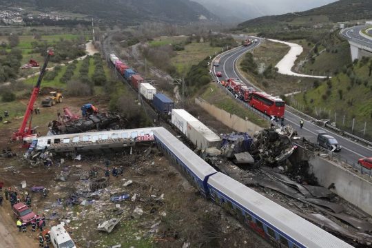 Σιδηροδρομικό δυστύχημα στα Τέμπη